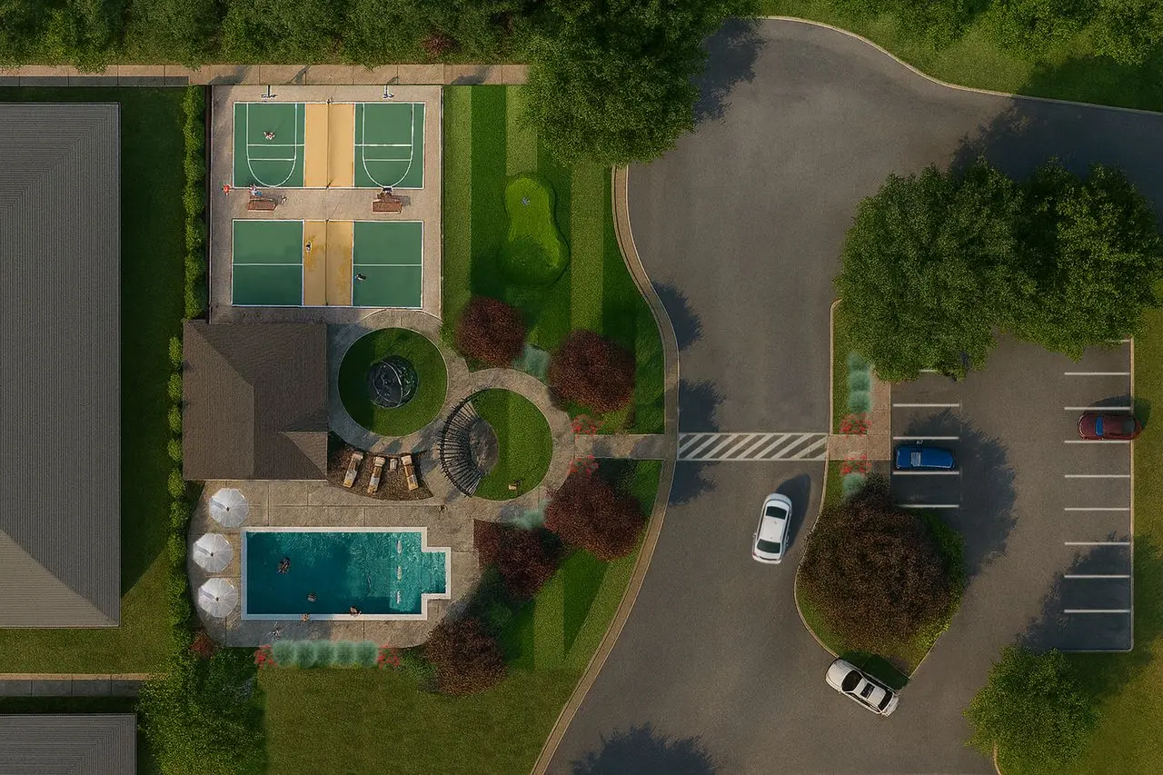 Resort Style Pool & Amenities