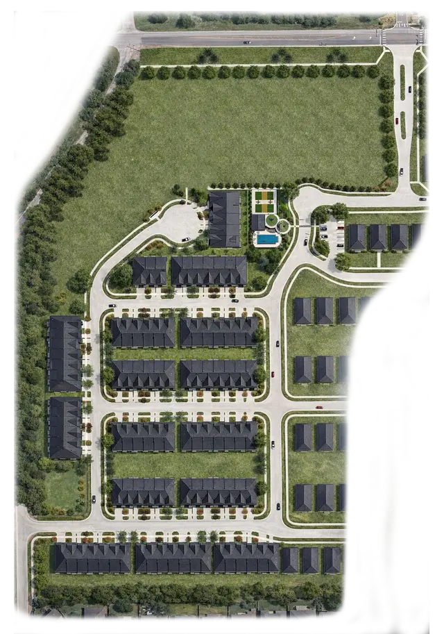 Townhome Phase 1 Rendering